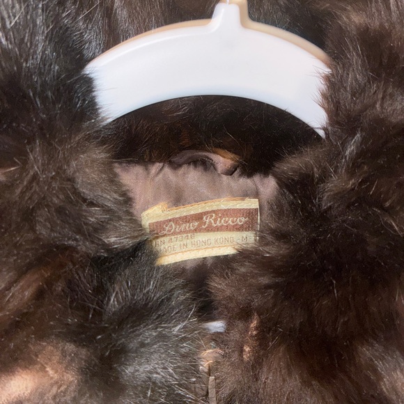 100% Genuine Rabbit Fur Jacket - Picture 3 of 3